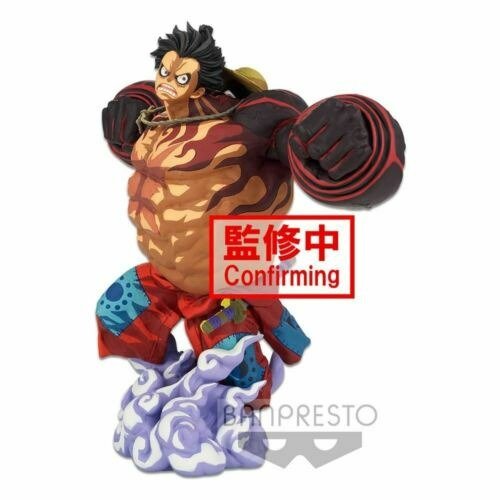 The Monkey D. Luffy Gear 4 (Two Dimensions) World Figure Colosseum 3 Super Master Stars - One Piece: Banpresto - Gadżety - BANPRESTO - 4983164181333 - 1 września 2022