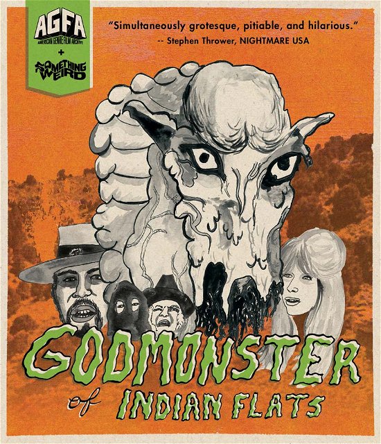 Cover for Fredric Hobbs · Godmonster of Indian Flats (Blu-ray) (2022)