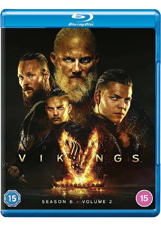 Cover for Vikings - Season 6 - Volume 2 · Vikings S6 Part 2 (Blu-ray) (2022)