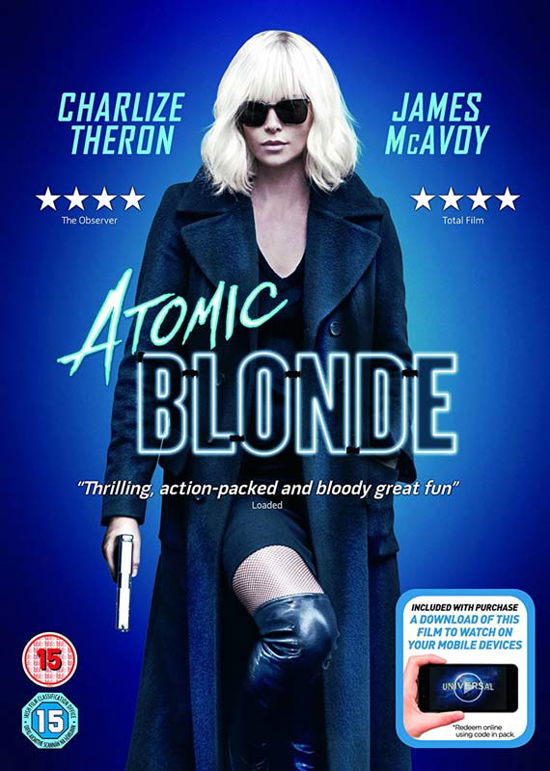 Cover for Atomic Blonde (DVD) (2017)