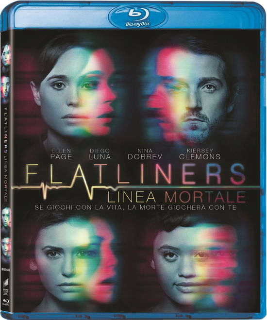 Cover for Nina Dobrev,diego Luna,ellen Page,kiefer Sutherland · Flatliners: Linea Mortale (Blu-Ray) (2018)