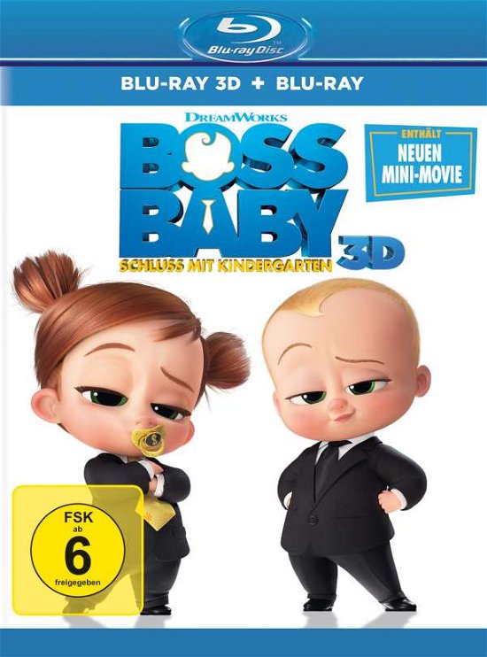 Cover for Keine Informationen · Boss Baby - Schluss Mit Kindergarten - 3d... (Blu-ray) (2022)