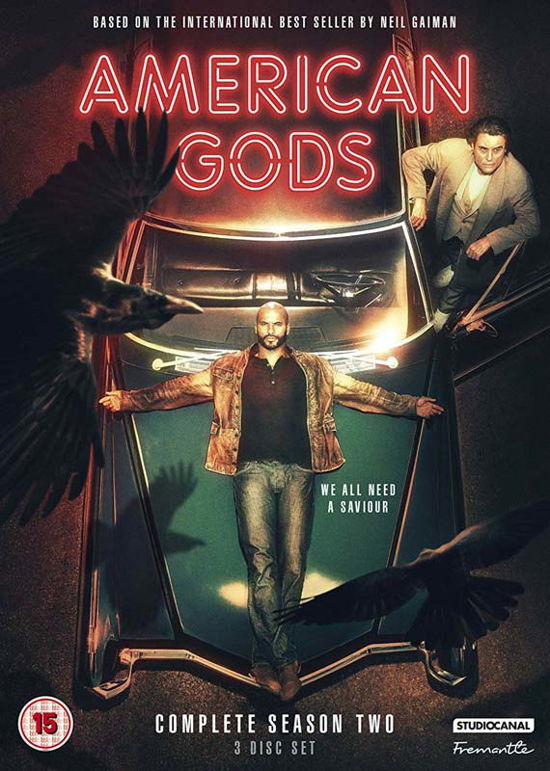 American Gods Season 2 - American Gods Season 2 - Elokuva - Studio Canal (Optimum) - 5055201843333 - maanantai 8. heinäkuuta 2019