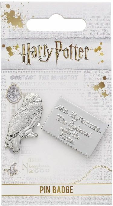 Harry Potter Hedwig & Letter Pin Badge - Harry Potter - Merchandise - HARRY POTTER - 5055583428333 - 31. juli 2021