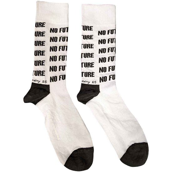 Cover for Sex Pistols - The · The Sex Pistols Unisex Ankle Socks: No Future (UK Size 7 - 11) (CLOTHES) [size M] [White - Unisex edition]