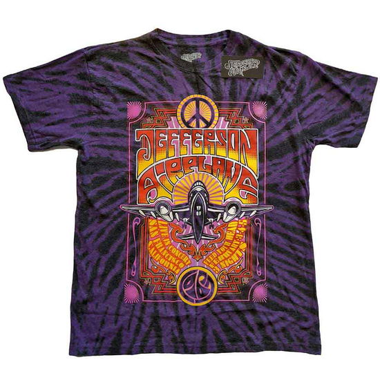 Cover for Jefferson Airplane · Jefferson Airplane Unisex T-Shirt: Live in San Francisco, CA (Wash Collection) (T-shirt) [size XXL] (2022)