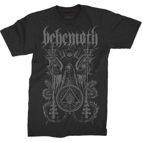 Behemoth Unisex T-Shirt: Ceremonial (Black) - Behemoth - Produtos - - 5056737219333 - 20 de novembro de 2023