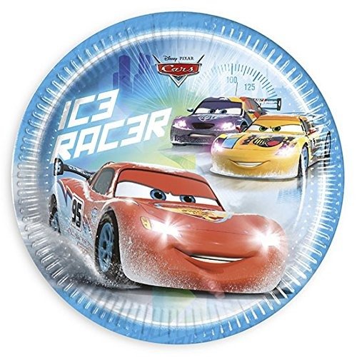 Cover for Disney: Cars · Disney: Cars - Ice - 8 Piatti Carta 23 Cm (Toys)