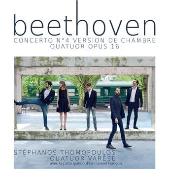Cover for Beethoven · Concerto No.4 (Chamber Version) / Quatuor Op.16 (CD) (2018)