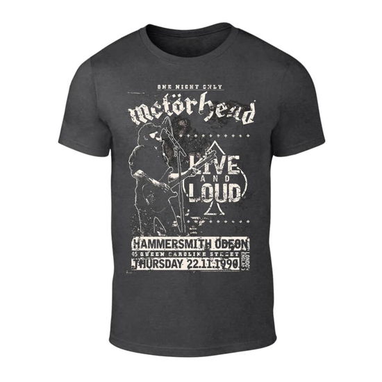 Cover for Motörhead · Live and Loud (T-shirt) [size S] (2022)