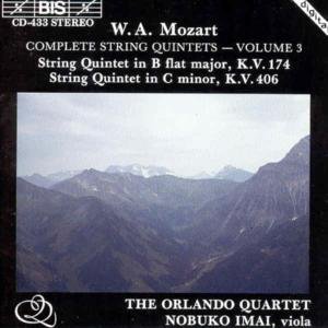 Cover for Mozart / Imai / Orlando Quartet · String Quintets 3 (CD) (1994)