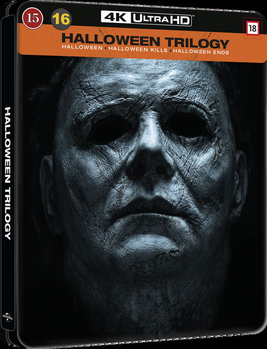 Cover for Halloween · Halloween Trilogy Steelbook (3-Disc) (4K UHD Blu-ray) [Limited Steelbook edition] (2024)