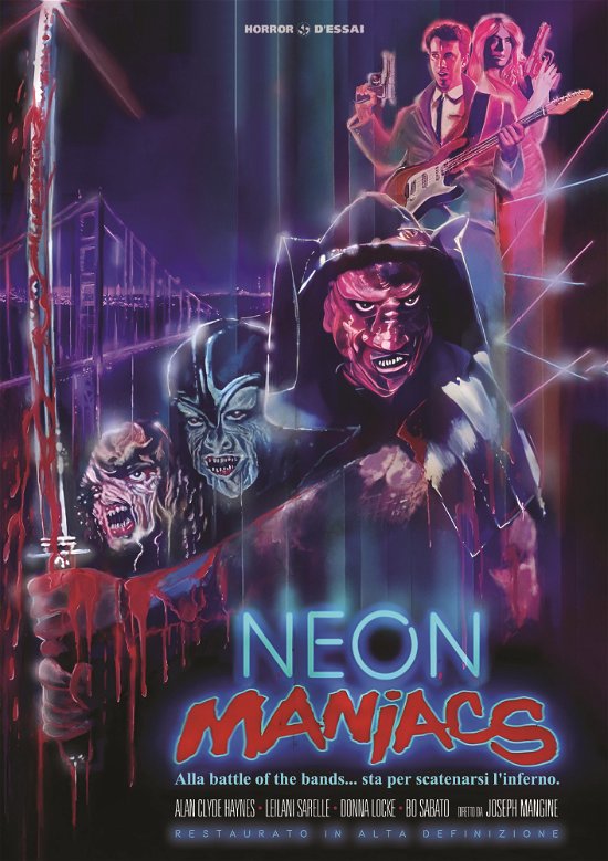 Cover for Victor Brandtclyde Hayesleilani Sarelle · Neon Maniacs (Restaurato In Hd) (DVD) (2023)