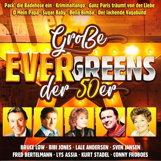 Grosse Evergreens Der 50er - V/A - Musiikki - MCP - 9002986531333 - torstai 12. huhtikuuta 2018