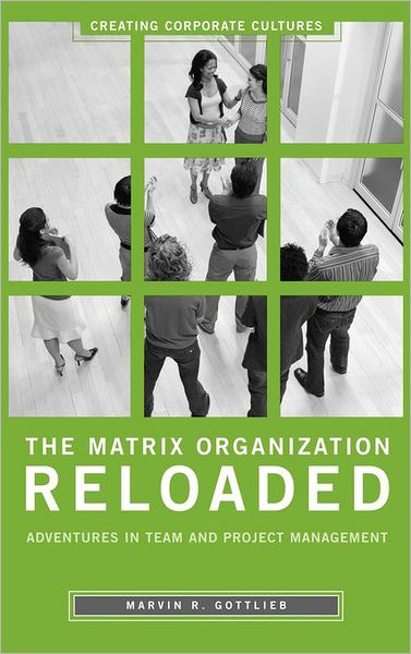 Cover for Marvin R. Gottlieb Ph.D. · The Matrix Organization Reloaded: Adventures in Team and Project Management - Creating Corporate Cultures (Hardcover Book) (2007)