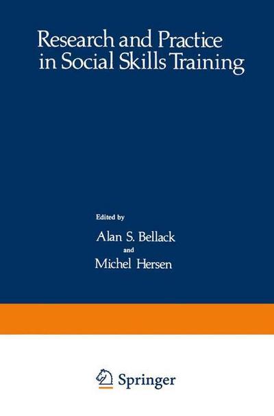 Cover for A.S. Bellack · Research and Practice in Social Skills Training (Hardcover Book) [1979 edition] (1979)