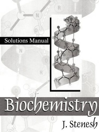 Cover for Jochanan Stenesh · Biochemistry Biochemistry: Solutions Manual (Paperback Book) [1998 edition] (1998)