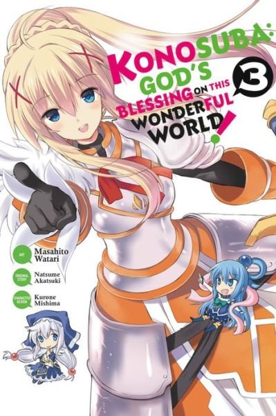 Cover for Natsume Akatsuki · Konosuba: God's Blessing on This Wonderful World!, Vol. 3 (manga) - KONOSUBA GOD BLESSING WONDERFUL WORLD GN (Pocketbok) (2017)