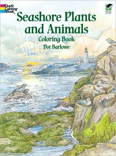 Cover for Dot Barlowe · Seashore Plants and Animals Coloring Book - Dover Nature Coloring Book (Paperback Bog) (2000)