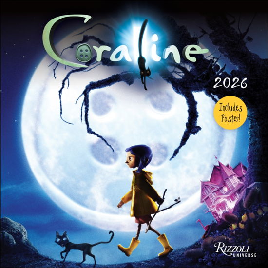 Cover for Laika LLC · Coraline 2026 Wall Calendar (Calendar) (2025)