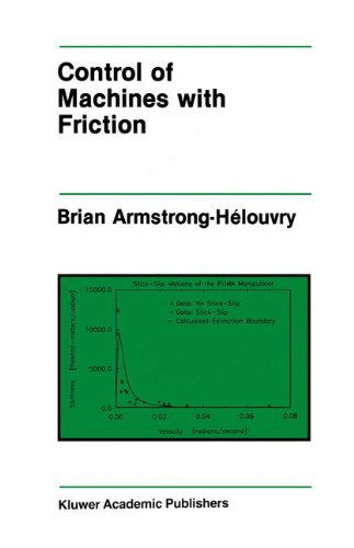 Cover for Brian Armstrong-Helouvry · Control of Machines with Friction - The Springer International Series in Engineering and Computer Science (Hardcover Book) [1991 edition] (1991)