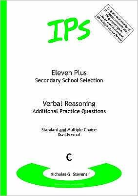 Cover for Nicholas Geoffrey Stevens · Eleven Plus / Secondary School Selection Verbal Reasoning - Additional Practice Questions (Paperback Book) (2003)