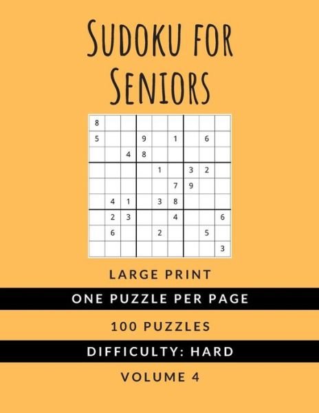Cover for Hmdpuzzles Publications · Sudoku For Seniors (Paperback Bog) (2019)