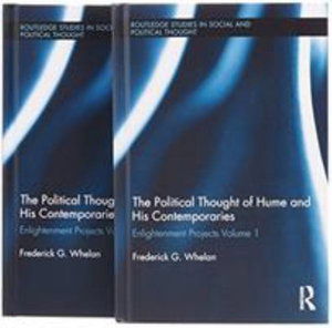 Cover for Whelan, Frederick G. (University of Pittsburgh, USA) · Political Thought of Hume and His Contemporaries: Enlightenment Projects - Routledge Studies in Social and Political Thought (Book) (2015)