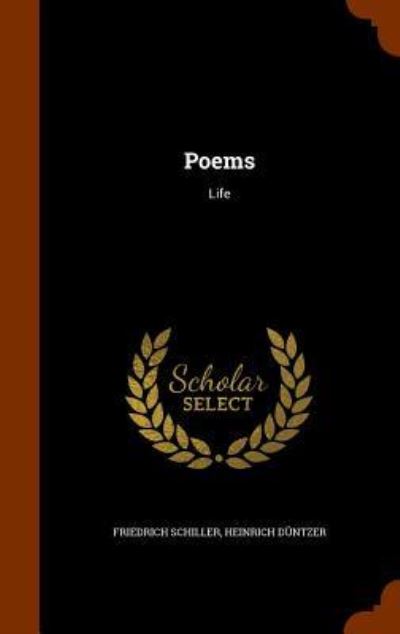 Cover for Friedrich Schiller · Poems (Hardcover Book) (2015)