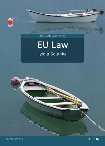 Cover for Iyiola Solanke · EU Law - Longman Law Series (Paperback Book) (2015)