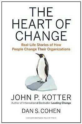 Cover for John P. Kotter · The Heart of Change: Real-Life Stories of How People Change Their Organizations (Innbunden bok) (2012)