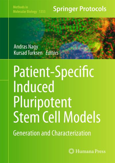 Cover for Patient-Specific Induced Pluripotent Stem Cell Models: Generation and Characterization - Methods in Molecular Biology (Hardcover Book) [1st ed. 2016 edition] (2015)