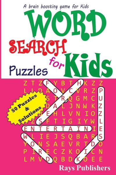 Cover for Rays Publishers · Word Search Puzzles for Kids (Paperback Book) (2014)