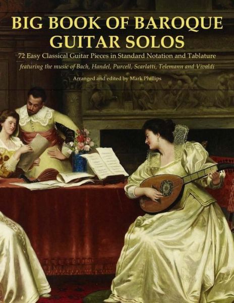 easy baroque pieces for classical guitar