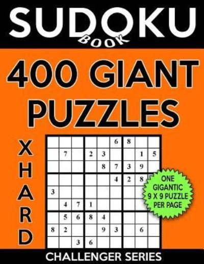 Cover for Sudoku Book · Sudoku Book 400 Extra Hard GIANT Puzzles (Paperback Bog) (2017)