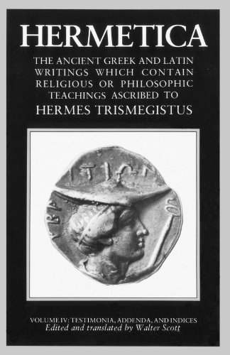 Cover for Sir Walter Scott · Hermetica Volume 4 (Paperback Bog) (2001)