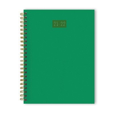 Cover for TF Publishing · Cal 2022- Purely Green Academic Year Planner (Calendar) (2021)