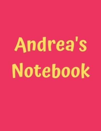 Cover for 99 Notes · Andrea's Notebook (Pocketbok) (2019)