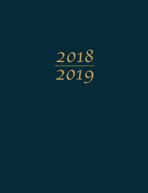 Cover for Editors of Thunder Bay Press · Large 2019 Planner Blue (Paperback Book) (2018)