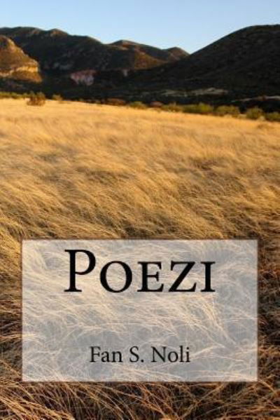 Cover for Fan S Noli · Poezi (Paperback Book) (2018)