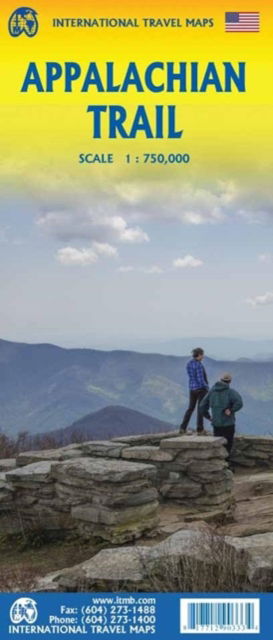 Cover for ITM Publications · International Travel Maps: Appalachian Trail (Gebundenes Buch) (2024)