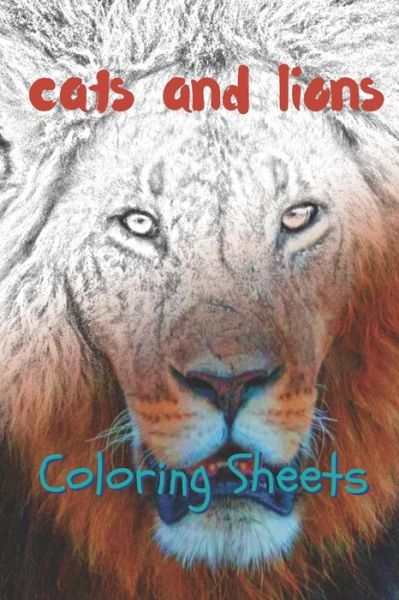 Cover for Julian Smith · Cat and Lion Coloring Sheets (Pocketbok) (2019)