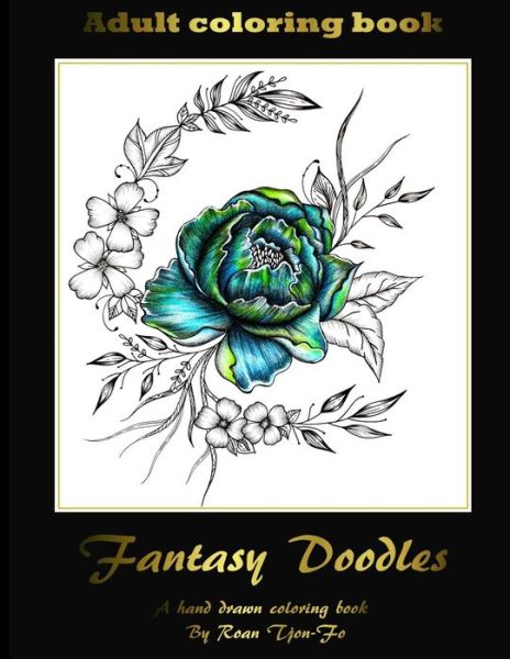 Cover for Roan Tjon-Fo · Fantasy Doodles (Paperback Book) (2017)