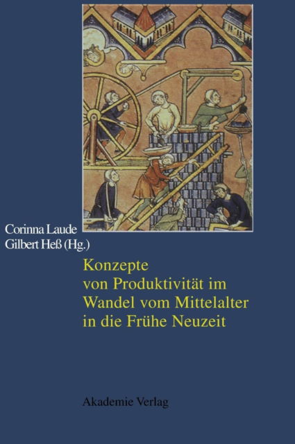 Konzepte Von Produktivitat Im Wandel Vom Mittelalter in Die Fruhe Neuzeit - Corinna Laude - Books - de Gruyter - 9783050043333 - March 3, 2008