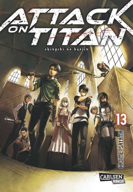 Cover for Hajime Isayama · Attack On Titan 13: Atemberaubende Fantasy-Action Im Kampf Gegen Grauenhafte Tit (Book)