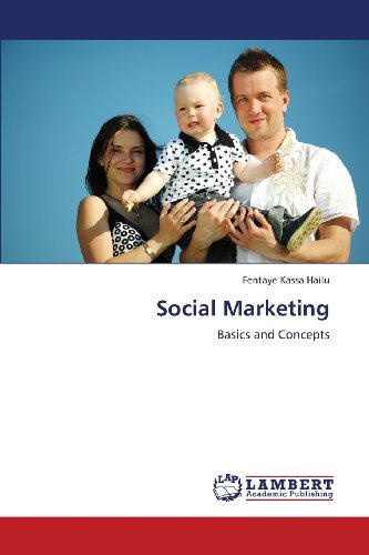 Cover for Fentaye Kassa Hailu · Social Marketing: Basics and Concepts (Paperback Bog) (2013)