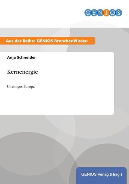 Cover for Anja Schneider · Kernenergie (Paperback Book) (2015)