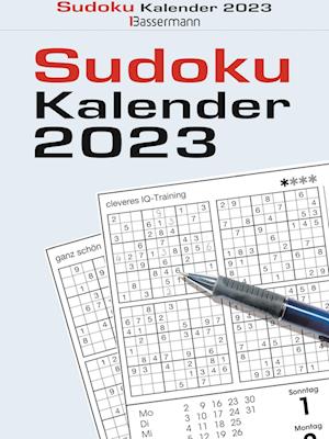 Cover for Eberhard Krüger · Sudokukalender 2023. Der beliebte Abreißkalender mit 800 Zahlenrätseln (Calendar) (2022)