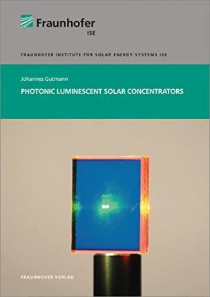 Cover for Gutmann · Photonic luminescent solar conc (Book)