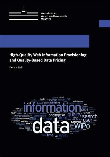 Cover for Stahl · High-Quality Web Information Prov (Book)